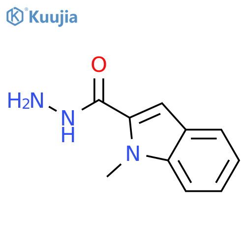 1H-Indole-2-carboxylic acid, 1-methyl-, hydrazide structure