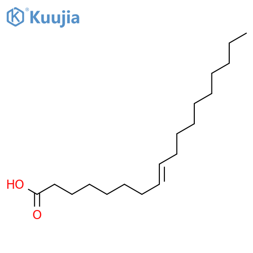 8-Octadecenoic acid,(8E)- structure