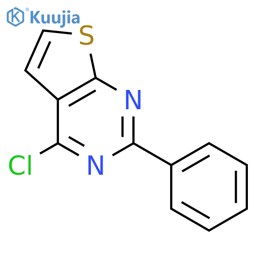 4-chloro-2-phenylthieno[2,3-d]pyrimidine structure
