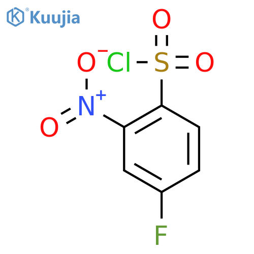4-Fluoro-2-Nitro-Benzenesulfonyl Chloride structure