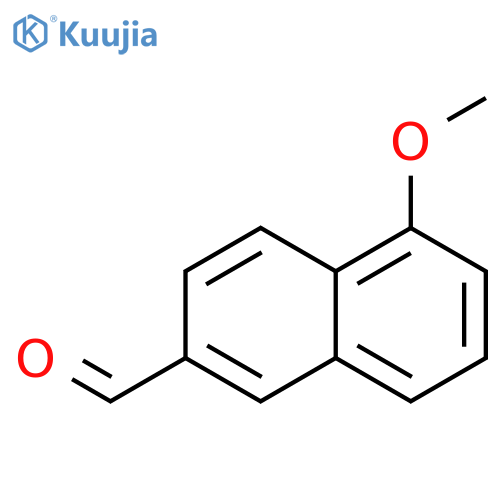 5-methoxynaphthalene-2-carbaldehyde structure