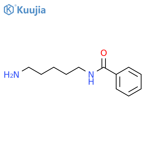 N-(5-aminopentyl)benzamide structure