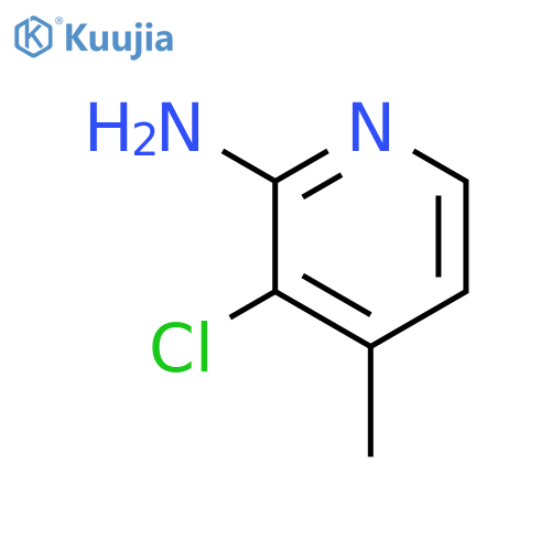 3-Chloro-4-methylpyridin-2-amine structure