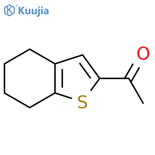 1-(4,5,6,7-tetrahydro-1-benzothiophen-2-yl)ethan-1-one structure