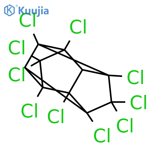 1,3,4-Metheno-1H-cyclobuta[cd]pentalene,1,1a,2,2,3,3a,4,5,5,5a-decachlorooctahydro- (9CI) structure