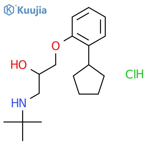 (R)-Penbutolol Hydrochloride structure