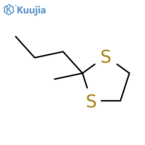 1,3-Dithiolane,2-methyl-2-propyl- structure