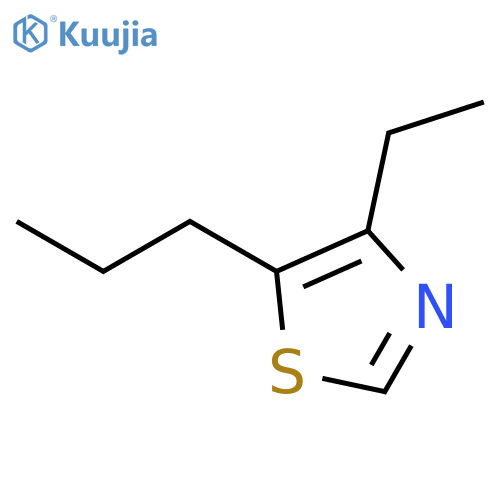Thiazole,4-ethyl-5-propyl- structure