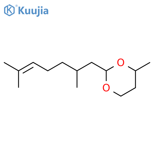 1,3-Dioxane,2-(2,6-dimethyl-5-hepten-1-yl)-4-methyl- structure