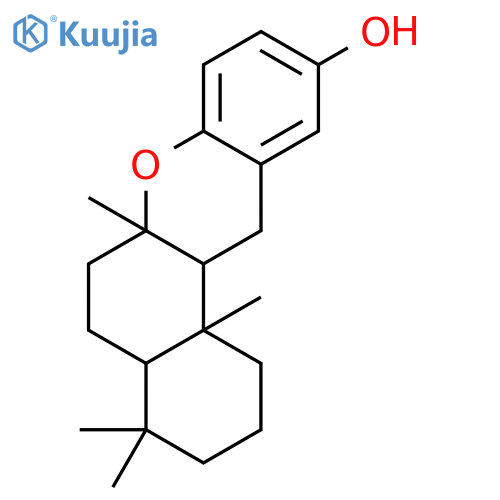 2H-Benzo[a]xanthen-10-ol,1,3,4,4a,5,6,6a,12,12a,12b-decahydro-4,4,6a,12b-tetramethyl-,(4aR,6aS,12aS,12bR)- structure