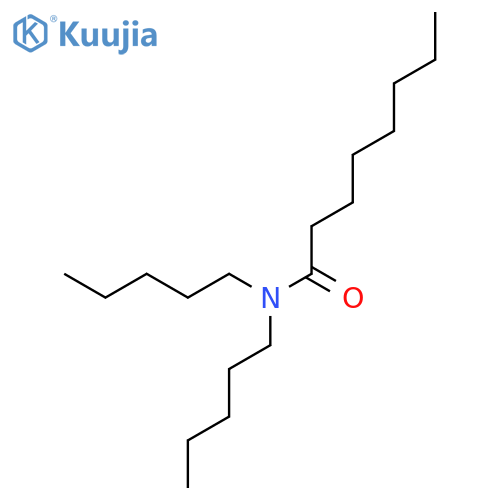 Octanamide,N,N-dipentyl- structure