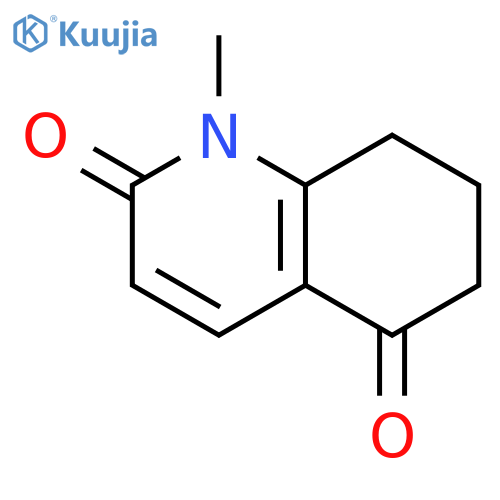 1-methyl-1,2,5,6,7,8-hexahydroquinoline-2,5-dione structure