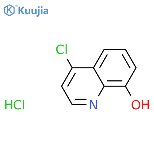 4-Chloroquinolin-8-ol hydrochloride structure