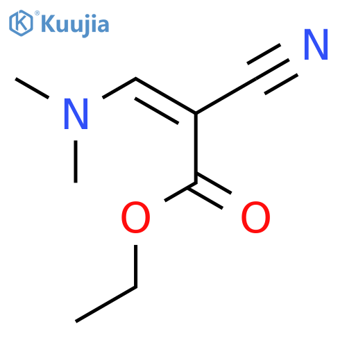 Ethyl 2-Cyano-3-(dimethylamino)acrylate structure