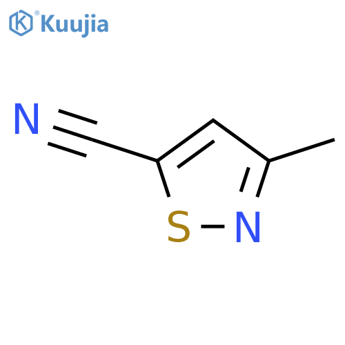 3-Methyl-isothiazole-5-carbonitrile structure