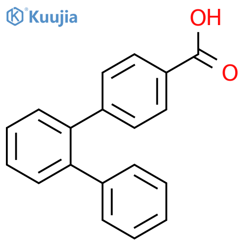 [1,1':2',1''-Terphenyl]-4-carboxylic acid structure