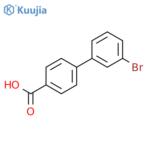 3'-Bromo1,1'-biphenyl-4-carboxylic Acid structure