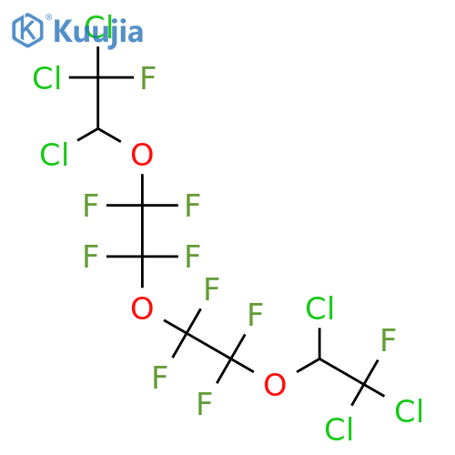 Ethane, 1,1'-oxybis[1,1,2,2-tetrafluoro-2-(1,2,2-trichloro-2-fluoroethoxy)- structure