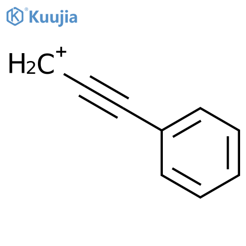 2-Propynylium, 3-phenyl- structure