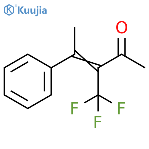3-Penten-2-one, 4-phenyl-3-(trifluoromethyl)- structure