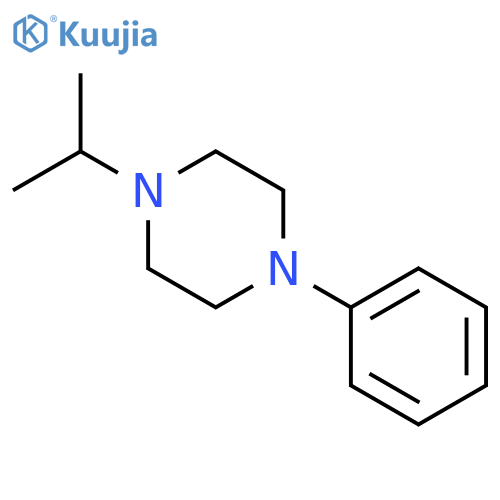 1-phenyl-4-(propan-2-yl)piperazine structure