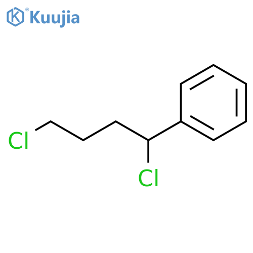 Benzene, (1,4-dichlorobutyl)- structure