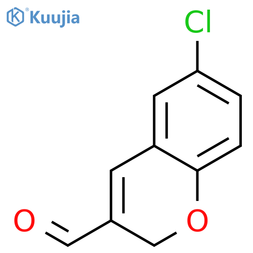 6-Chloro-2H-chromene-3-carbaldehyde structure
