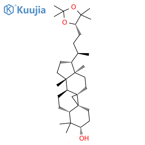 (24S)-Cycloartane-3,24,25-triol 24,25-acetonide structure