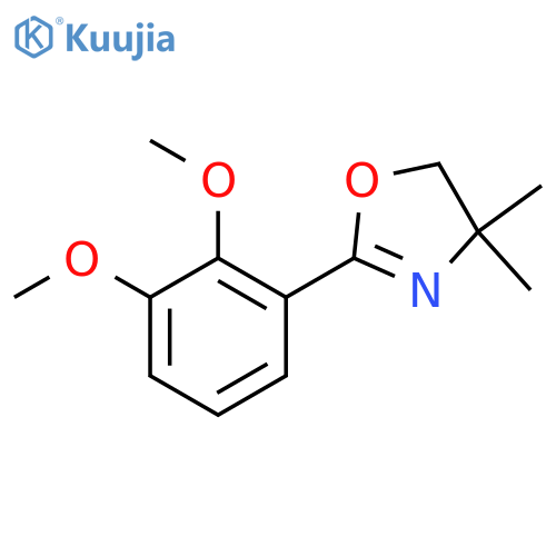2-(2,3-Dimethoxyphenyl)-4,4-dimethyl-4,5-dihydrooxazole structure
