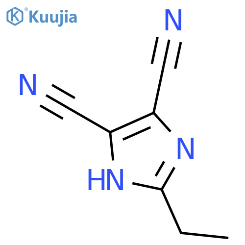 2-Ethyl-1H-imidazole-4,5-dicarbonitrile structure