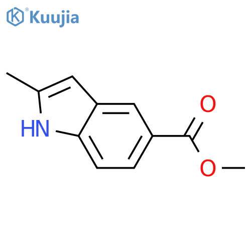 methyl 2-methyl-1H-indole-5-carboxylate structure