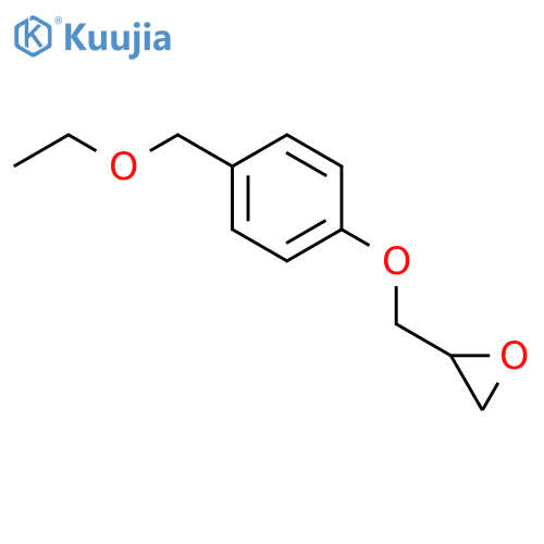 OXIRANE, [[4-(ETHOXYMETHYL)PHENOXY]METHYL]- structure