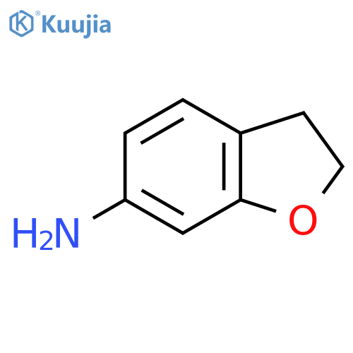 2,3-dihydro-1-benzofuran-6-amine structure