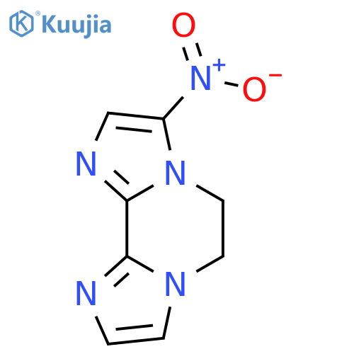 5,6-dihydro-3-nitro-Diimidazo[1,2-a:2',1'-c]pyrazine structure