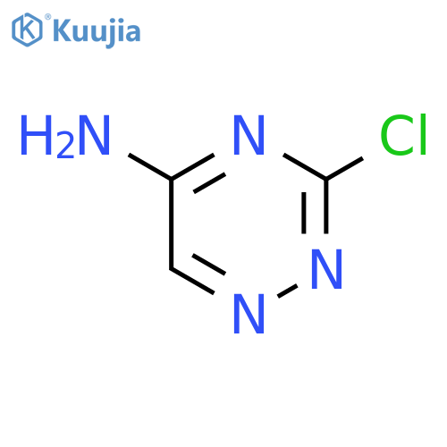 3-Chloro-1,2,4-triazin-5-amine structure