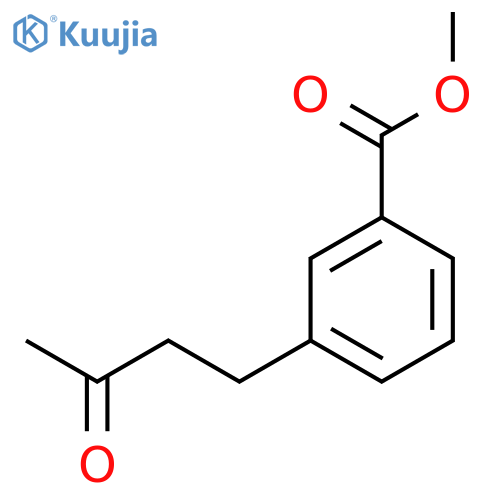 methyl 3-(3-oxobutyl)benzoate structure