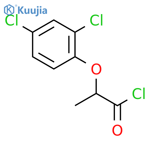 2-(2,4-Dichlorophenoxy)propanoyl chloride structure