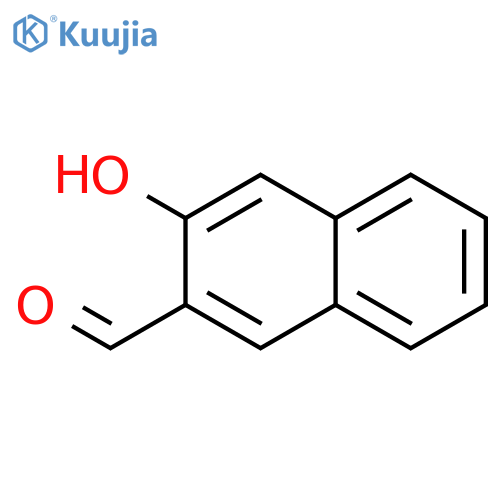 3-Hydroxynaphthalene-2-carbaldehyde structure