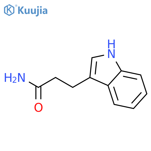 Indole-3-propionamide structure