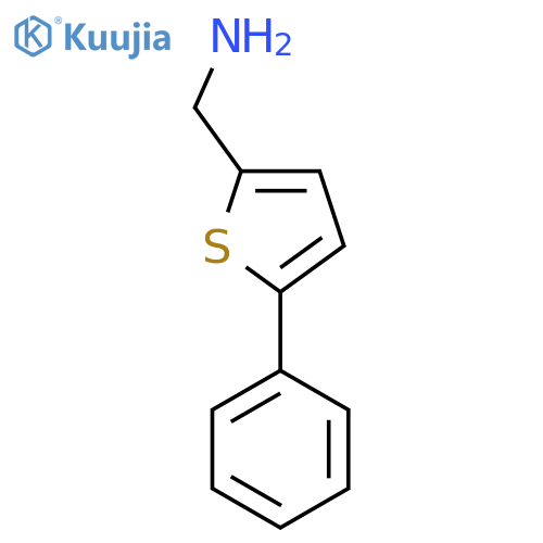 (5-Phenylthiophen-2-yl)methanamine structure