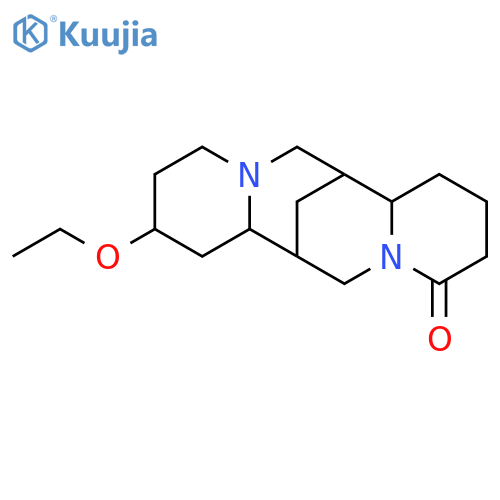 (7alpha,9alpha,11alpha,13alpha)-13-ethoxyspartein-2-one structure