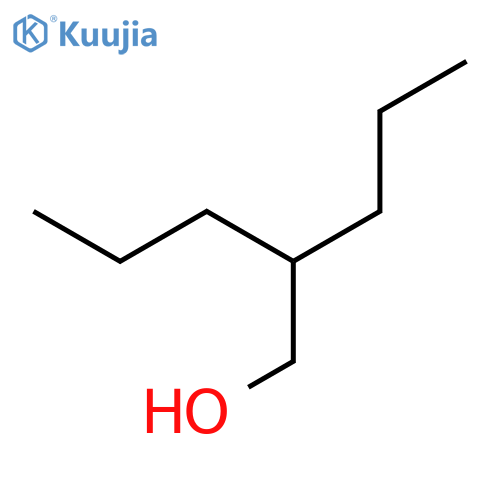 2-Propyl-1-pentanol structure