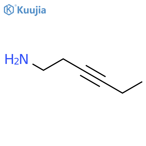 hex-3-yn-1-amine structure