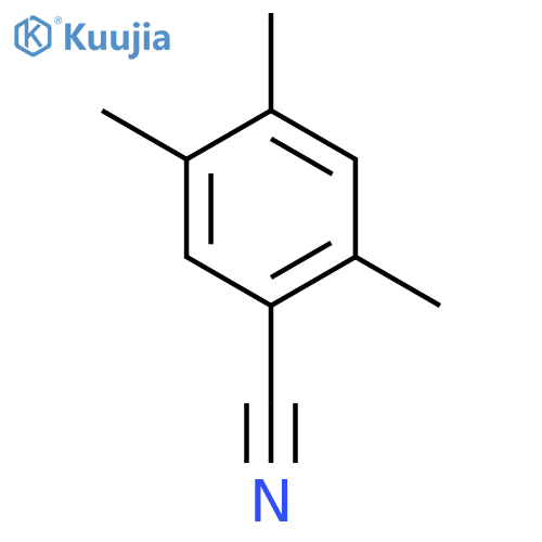 2,4,5-trimethylbenzonitrile structure