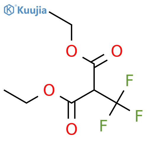 1,3-diethyl 2-(trifluoromethyl)propanedioate structure