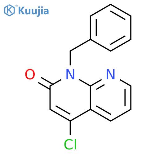 1-Benzyl-4-chloro-1,8-naphthyridin-2(1H)-one structure