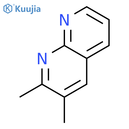 1,8-Naphthyridine, 2,3-dimethyl- structure