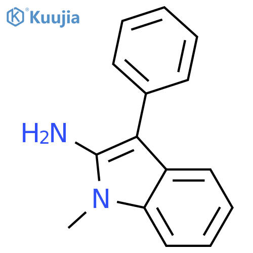 1H-Indol-2-amine, 1-methyl-3-phenyl- structure