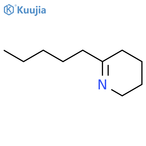 Pyridine, 2,3,4,5-tetrahydro-6-pentyl- structure