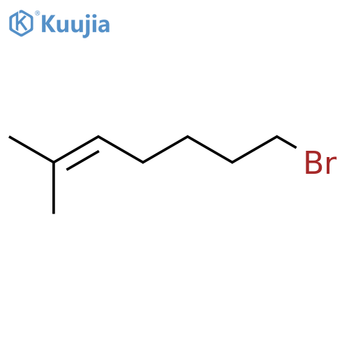 2-HEPTENE, 7-BROMO-2-METHYL- structure